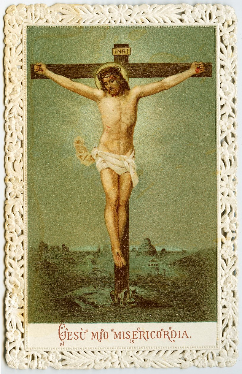 Pious image: the crucifixion (print) 作： 匿名匿名