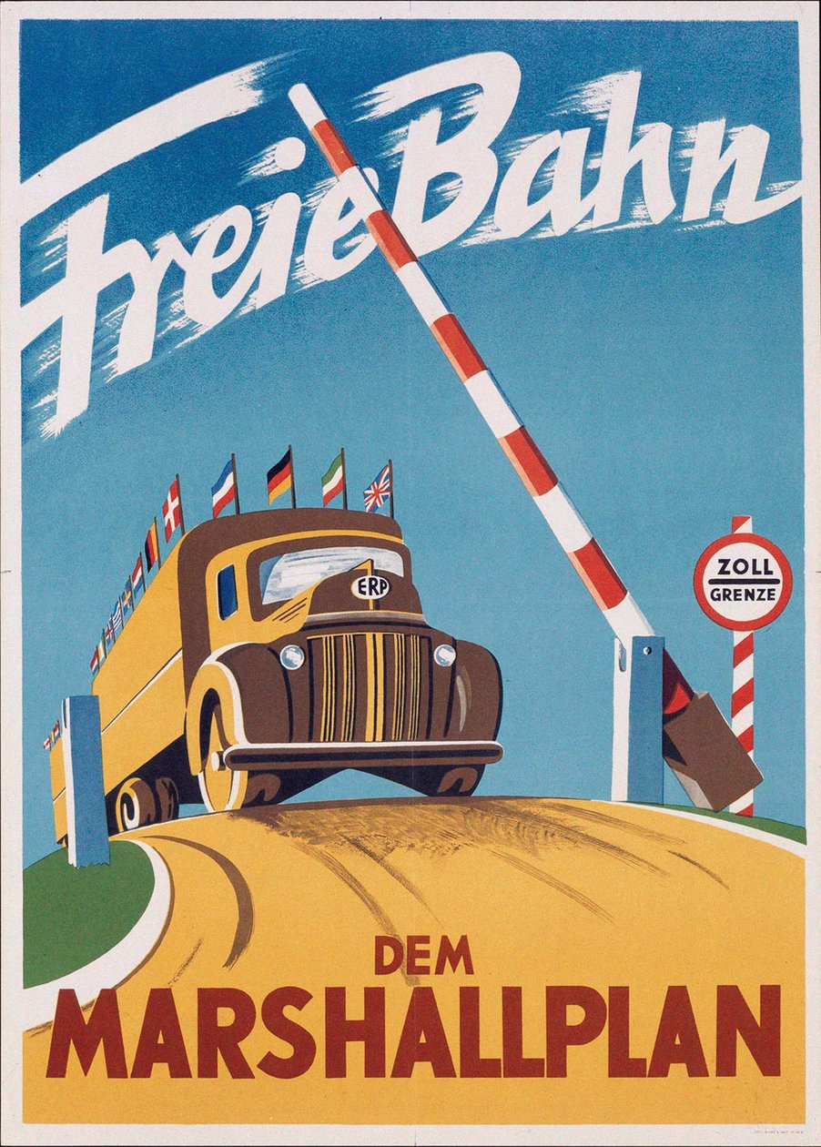 Plan Marshall ou Programme de retablissement europeen (European ...