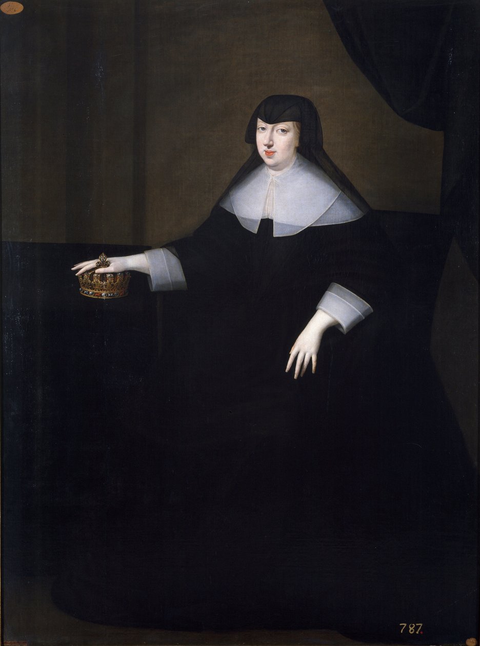 アンネ・オブ・オーストリア（Autriche）（1601-1666）の肖像 - アンネ・オブ・オーストリア（1601-1666） par Anonymous 作： 匿名匿名