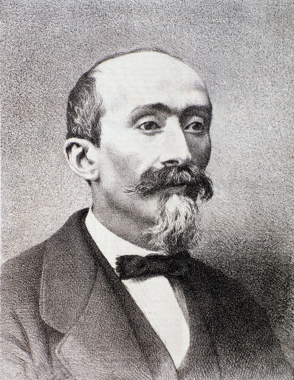 アントニオ・カニョーニ（1828-1896）の肖像 イタリアの作曲家 ミラノの個人コレクション 作： 匿名匿名