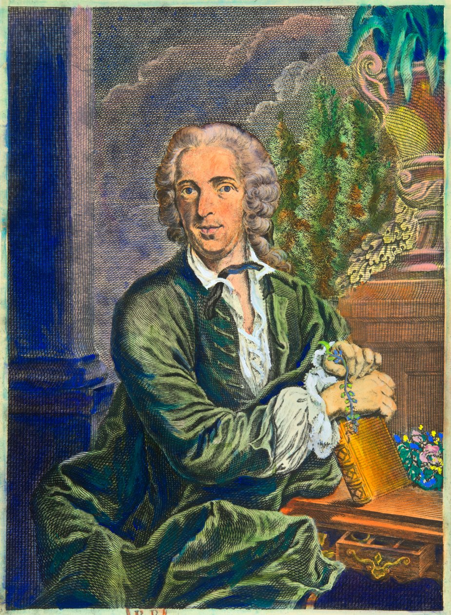 カール・フォン・リンネ（1707-1778）の肖像 スウェーデンの博物学者 - Privee Collection 作： 匿名匿名