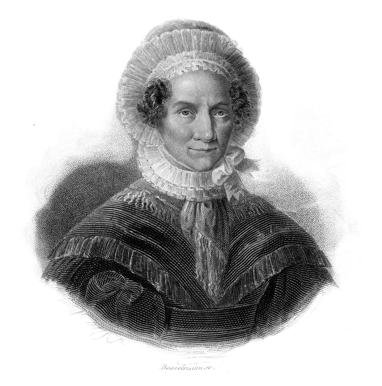 ジュゼッパ・ベリーニ・トルニエッリ伯爵夫人（1776年生まれ）の肖像（『Portraits and history of useful men：Portraits and history of all countries and conditions, who has acquired rights to recognition of men』Societe Monty発行・出版 作： 匿名匿名