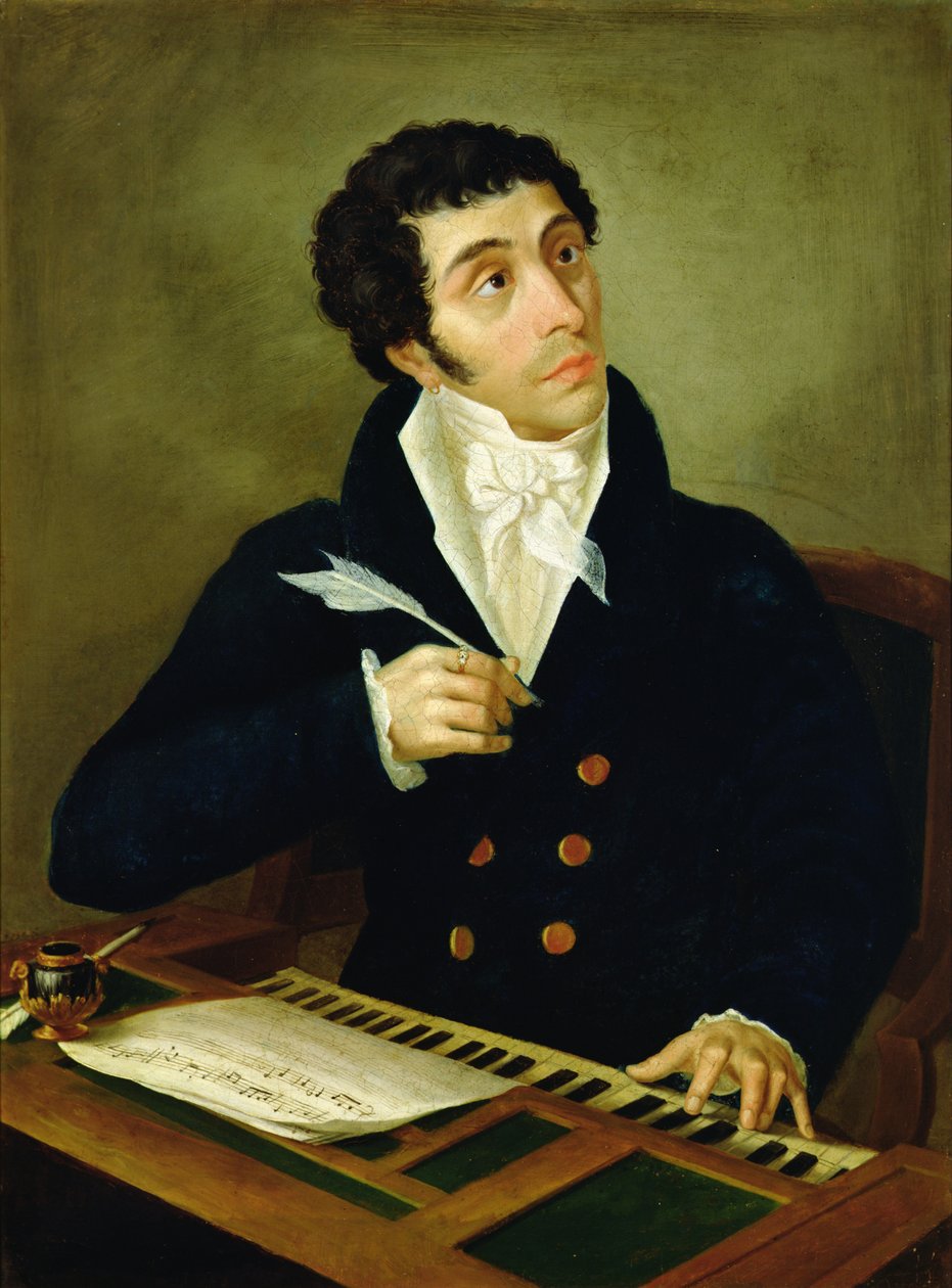 ジュゼッペ・ピロッティの肖像 (1784-1838) (キャンバスに油彩) 作： 匿名匿名