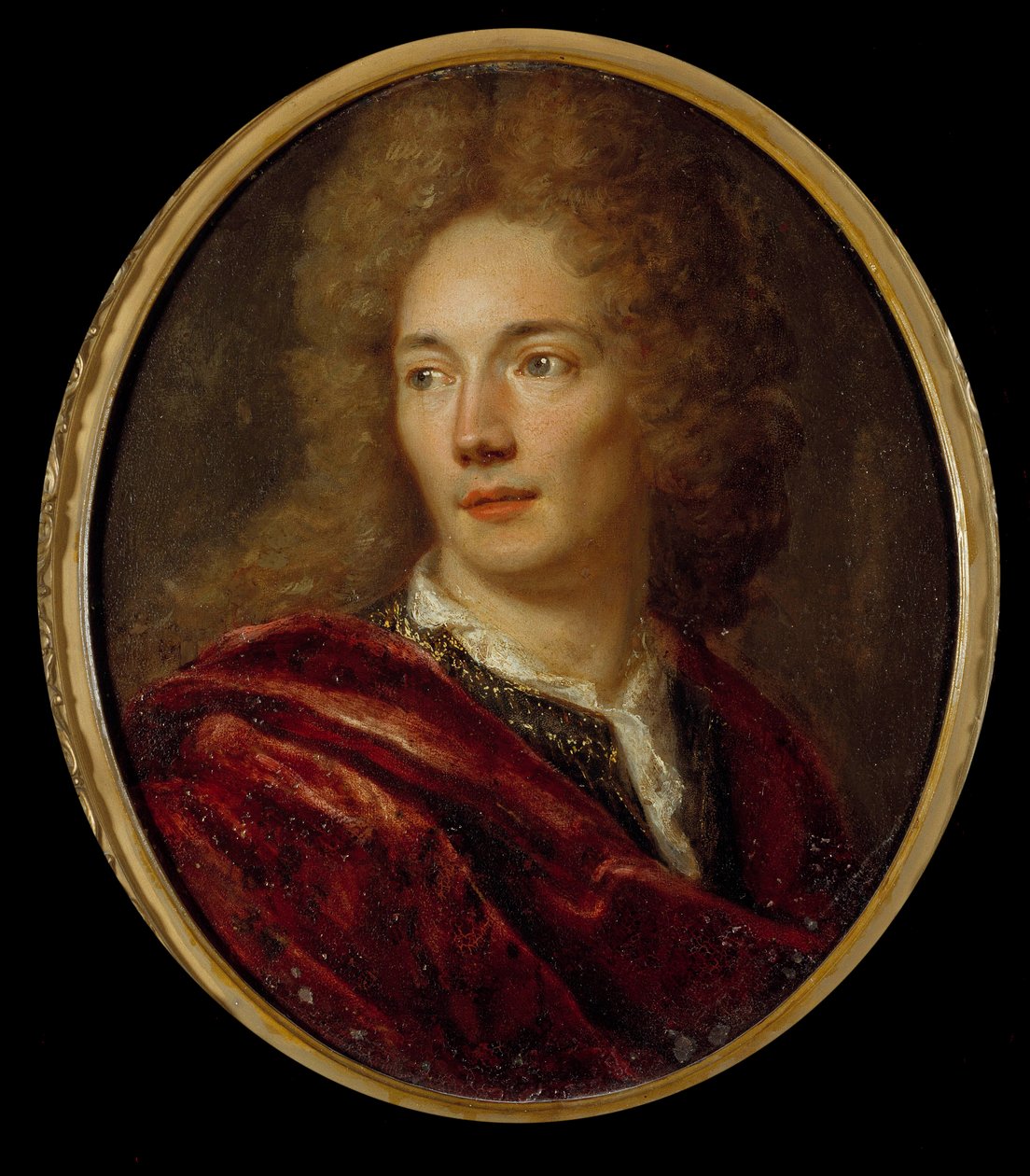 ジャン・ド・ラ・ブリュイエール（1645-1696）の肖像 無名の銅に描かれたフランスの道徳家。17世紀 作： 匿名匿名