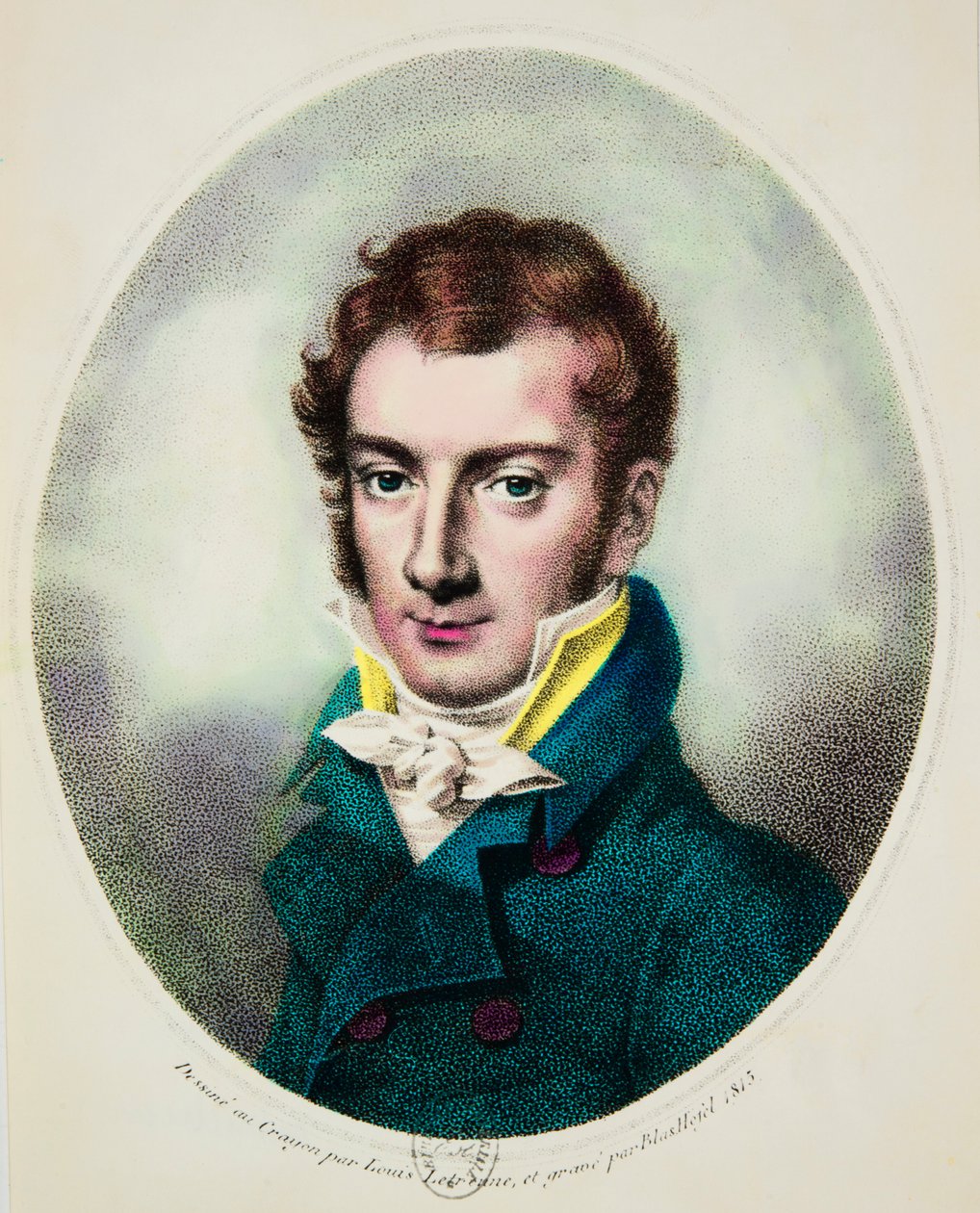 ヨーゼフ・マイセーダー（1789-1863）の肖像 オーストリアのヴァイオリニスト、作曲家 Privee Collection 作： 匿名匿名