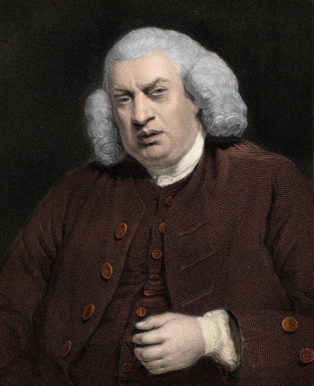 サミュエル・ジョンソンの肖像（1709～1784年） - Samuel Johnson 作： 匿名匿名