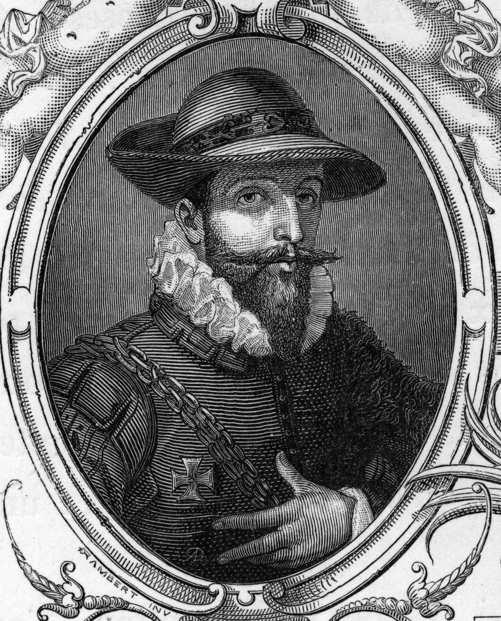 シモーネ・カンタリーニの肖像は、ペサレーゼ（1612-1648）の彫刻（1859年）で、アルマンドーの「ヨーロッパの画廊-イタリア」に掲載されている。プライベート・コレクション。 作： 匿名匿名