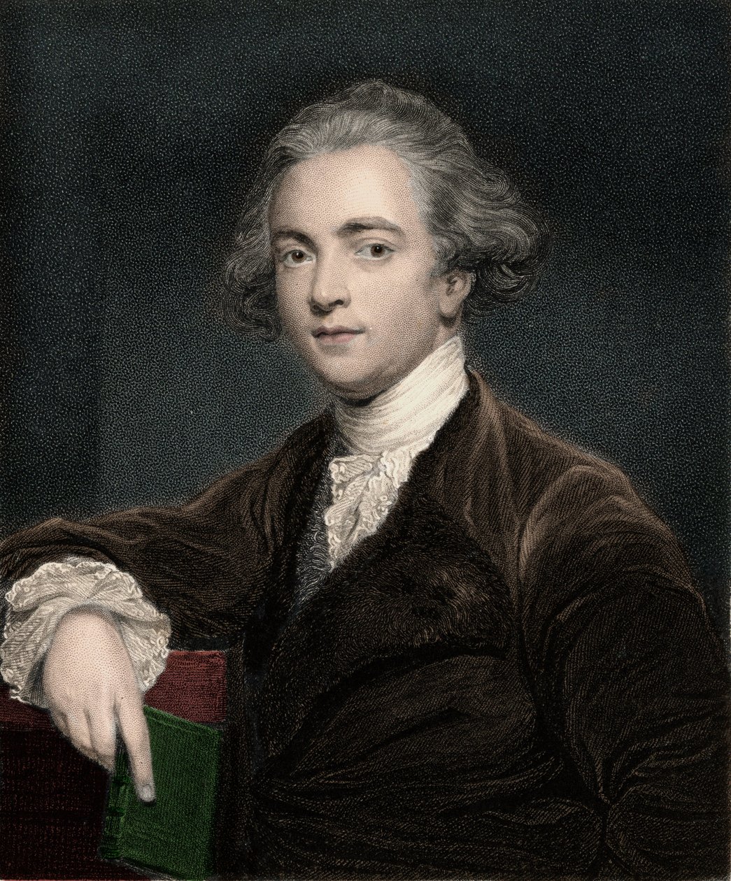 Sir William Jones（1746-1794）の肖像 - Sir William Jones 1746-1794 - 英語の言語学者 作： 匿名匿名