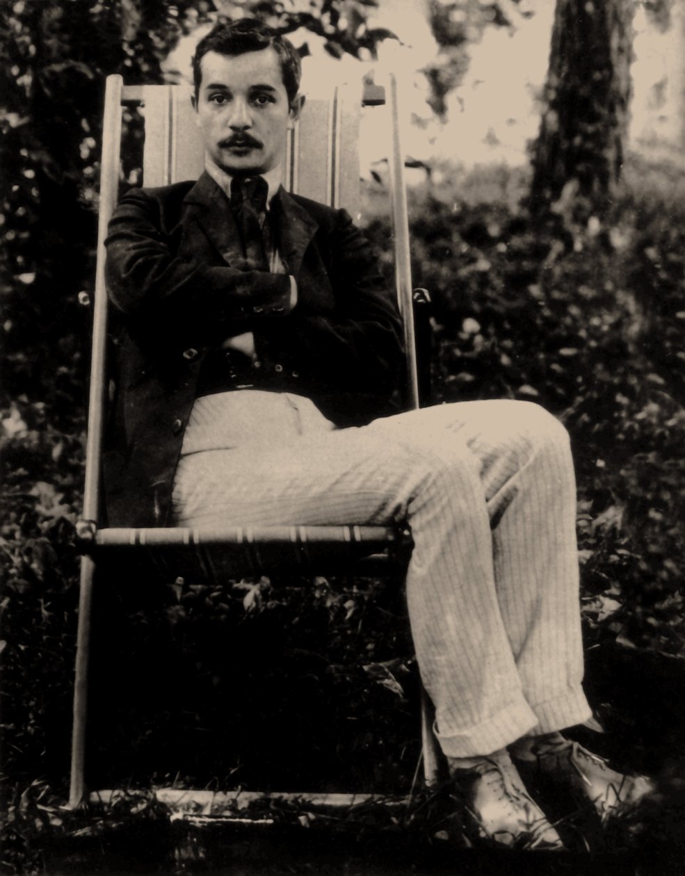 Sacha Tchorny - 詩人サーシャ・チョルニー（1880-1932）の肖像、匿名 .写真 作： 匿名匿名