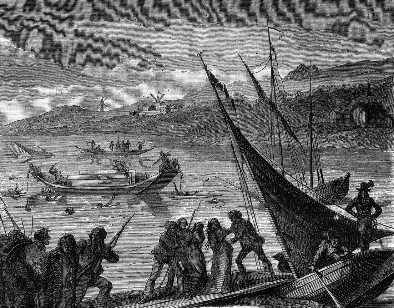 ナントの溺死 - フランス革命期のテロ：ナントの溺死をめぐって 作： 匿名匿名