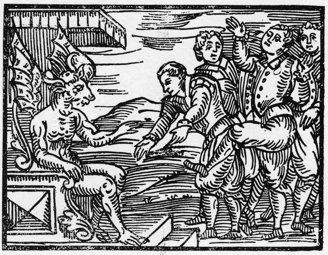 魔術師が悪魔に貢ぐ - 魔女とその悪とその救済についての「Compendium Maleficarum」 フランチェスコ・マリア・グアッツォまたはグアッチョまたはグアッチウス（15?16? 作： 匿名匿名