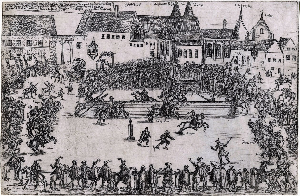 ヘンリー1世の時のトーナメント(938) (Henri I de Saxe ou de Germanie, dit Henri l