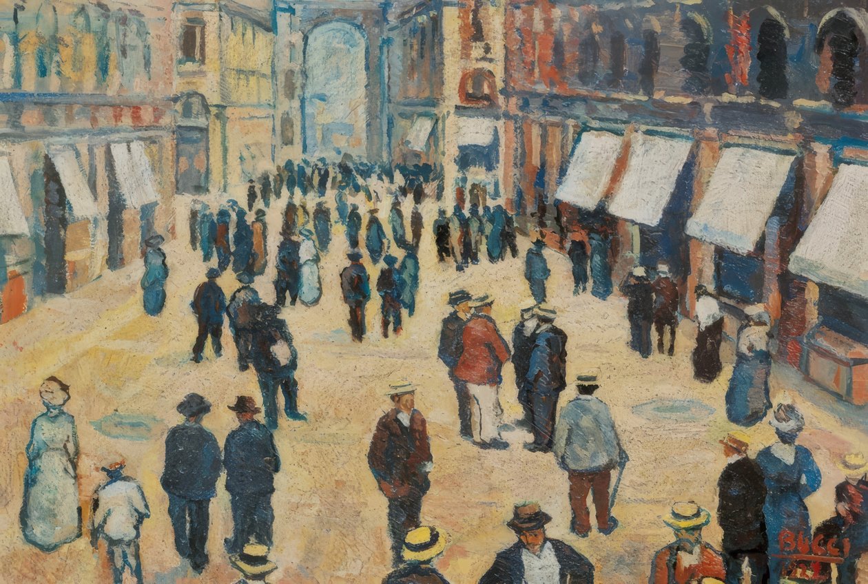 ミラノのギャラリー 作： アンセルモ・ブッチ