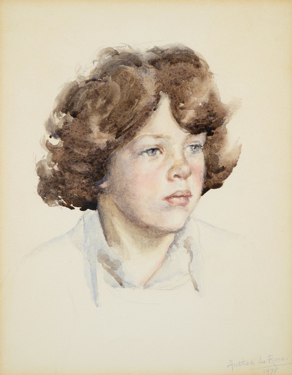 7歳のヒュー・ボイロー 作： アンシア・デュローズ