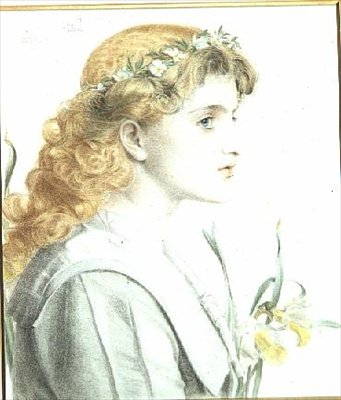 1902年5月（色鉛筆）（4つのうちの1つ） 作： アンソニーフレデリックオーガスタスサンディ