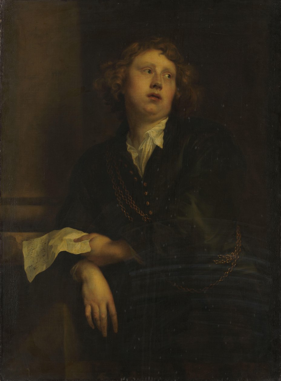 ヘンドリック・リベルティの肖像 (c. 1600-c. 1669) 作： アンソニー・ヴァン・ダイク（後）
