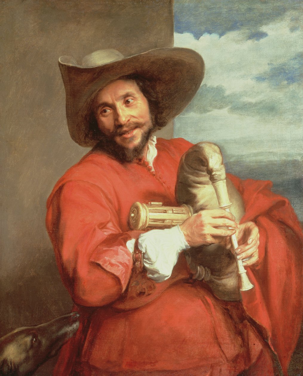 フランソワ・ラングロワの肖像（1589-1647）c.1637 作： アンソニー・ヴァン・ダイク