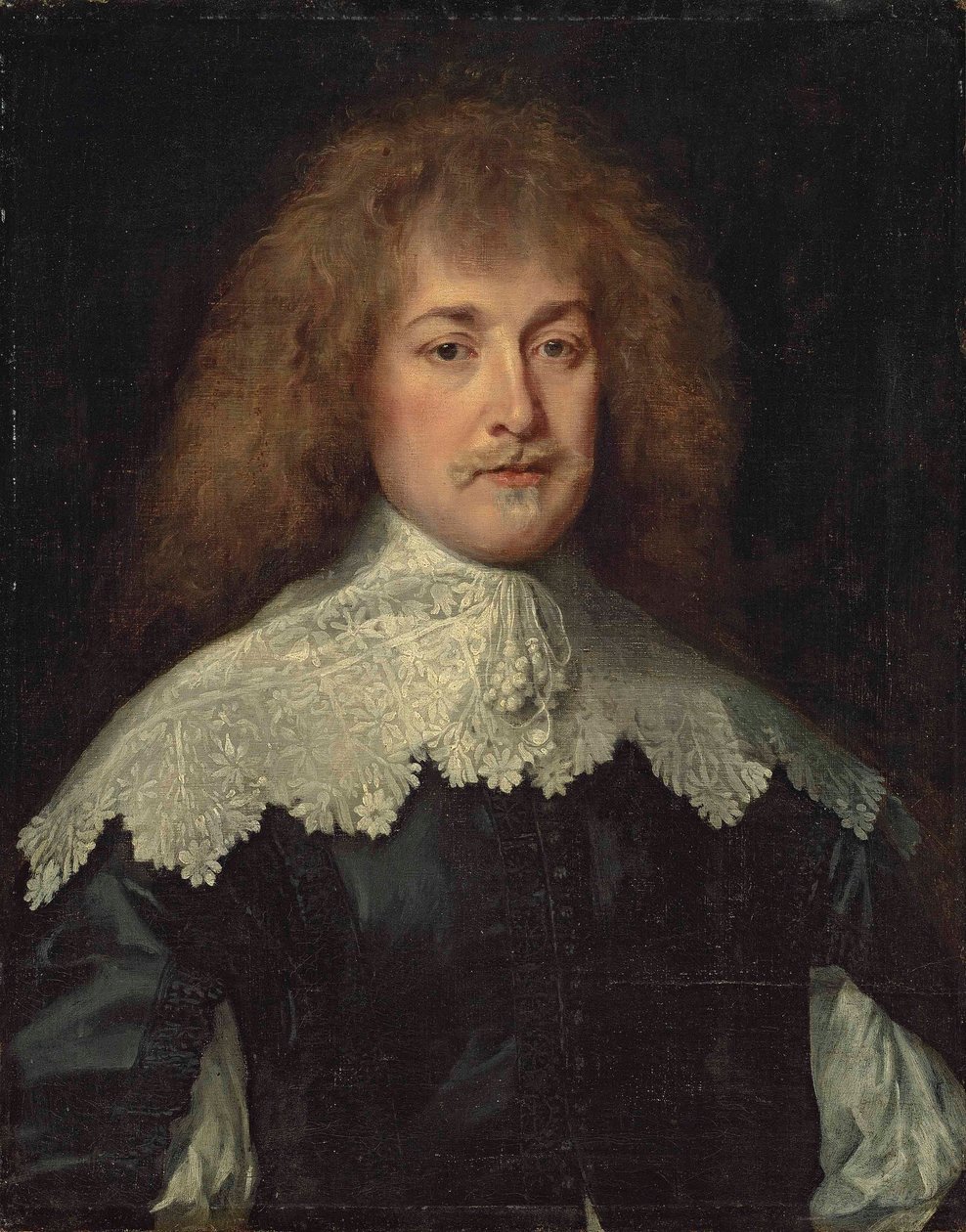 セント・アルバンズ伯爵ヘンリー・ジャーミン卿の肖像（1605-1684年） 作： アンソニー・ヴァン・ダイク