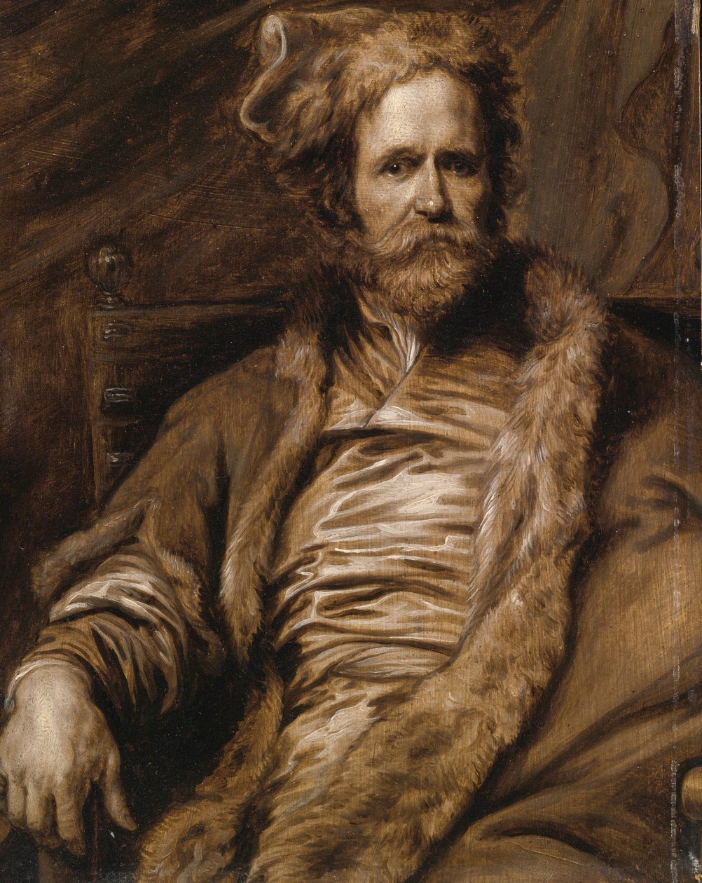 マルテン・リュッケールト（1587-1631）の肖像 作： アンソニー・ヴァン・ダイク