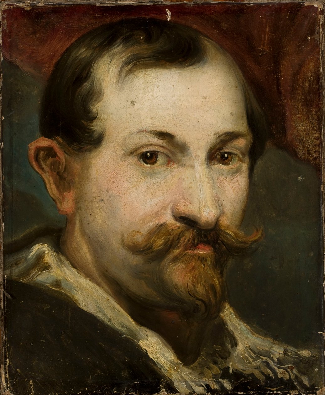 画家ヤン・ヴィルデンス（1585/86-1653）の肖像画 作： アンソニー・ヴァン・ダイク