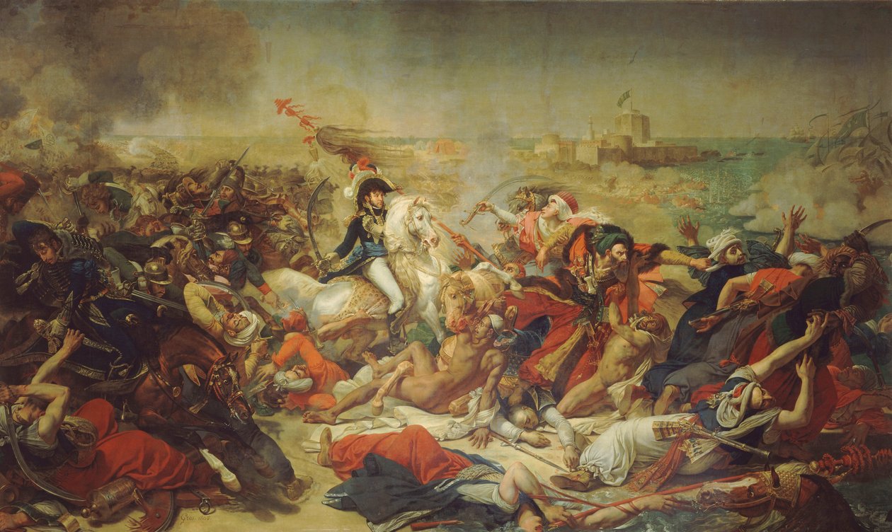アボキールの戦い、1799年7月25日 作： アントワーヌ・ジャン・グロ