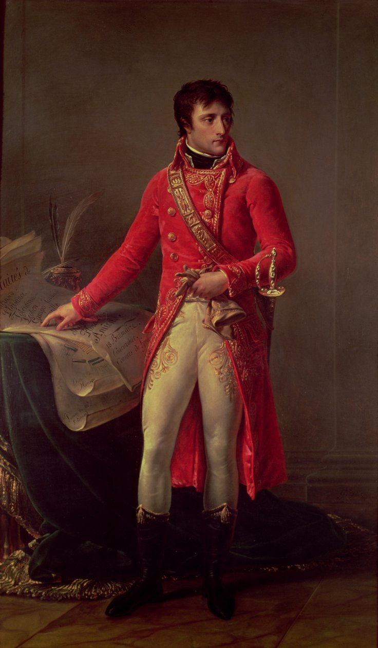 ナポレオンボナパルト（1769-1821）第一領事、1802 作： アントワーヌ・ジャン・グロ