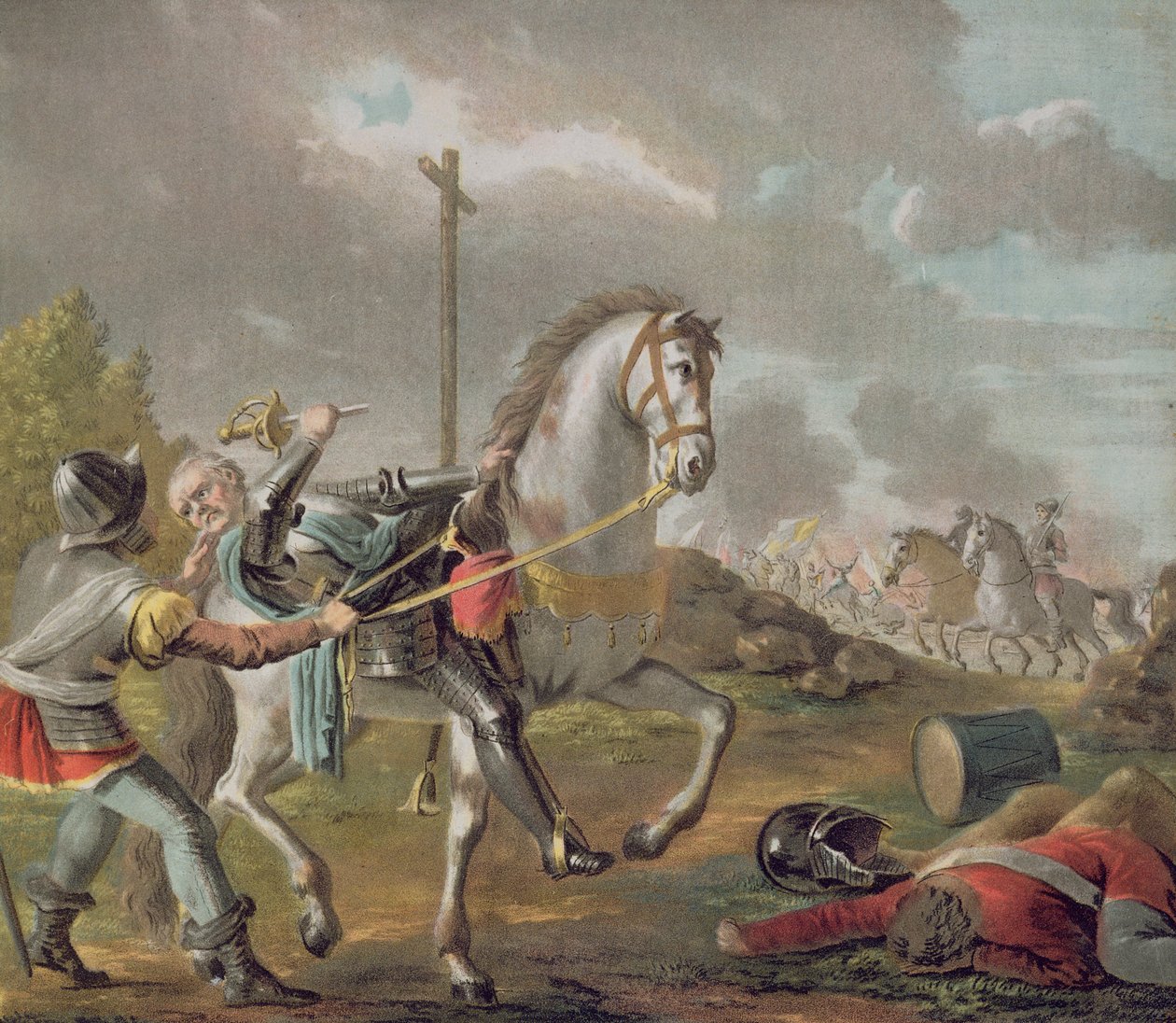 1567、1788年の聖デニスの戦い 作： アントワーヌ・ルイ・フランソワ・セルジェント・マルソー
