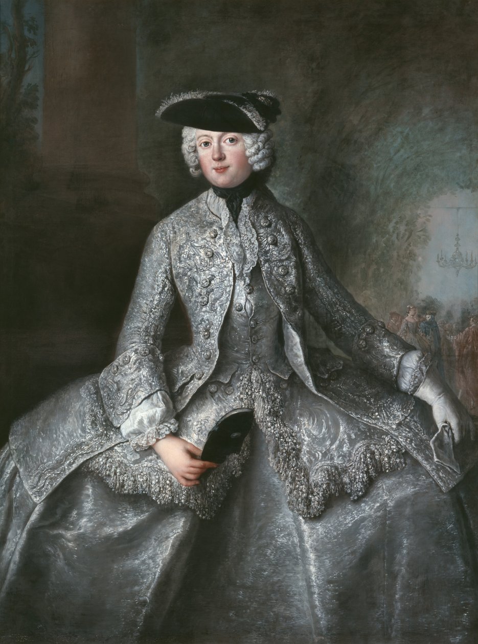 アマゾンとしてのプロイセン王女アマリー（1723-1787） 作： アントワーヌ・ペーネ