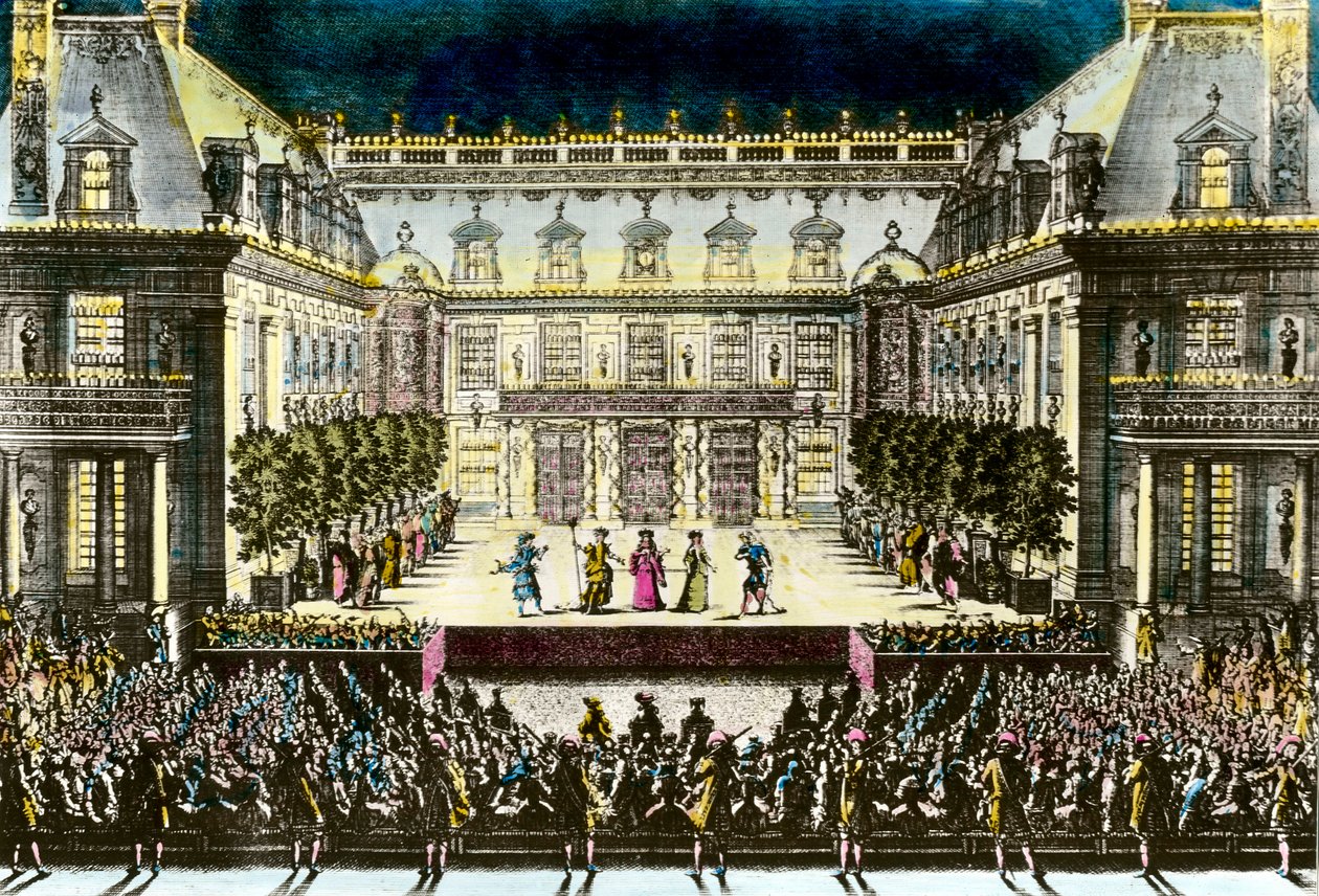 1674年7月7日、ジャン・バティスト・リュリ（ジョヴァンニ・バッティスタ・リュリ）（1632年〜1687年）がフィリップ・キノー（1635年〜1688年）のリブレットに基づいて作曲したオペラ悲劇「アルセステ」（ou le Triomphe d