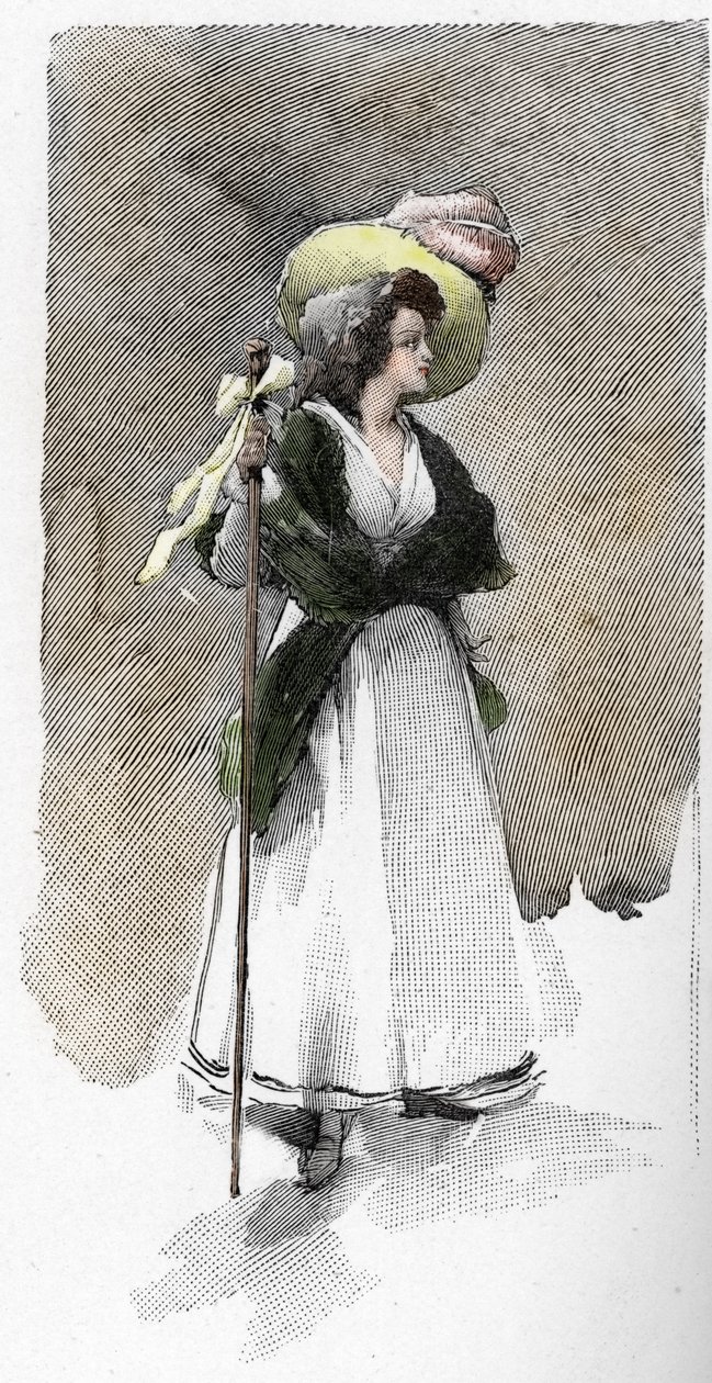Retrato da cantora italiana Giuseppina Grassini (1773-1850) 作： アントワーヌ・カルベ