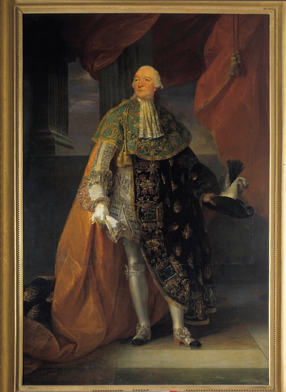 オルレアン公ルイ・フィリップ2世ジョセフ（1747-1793）の全身像