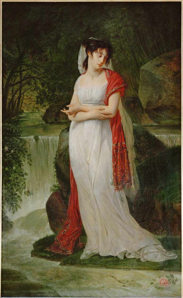 クリスティーヌ・ボワイエ、リュシアン・ボナパルトの最初の妻... 作： アントワーヌ・ジャン・グロ