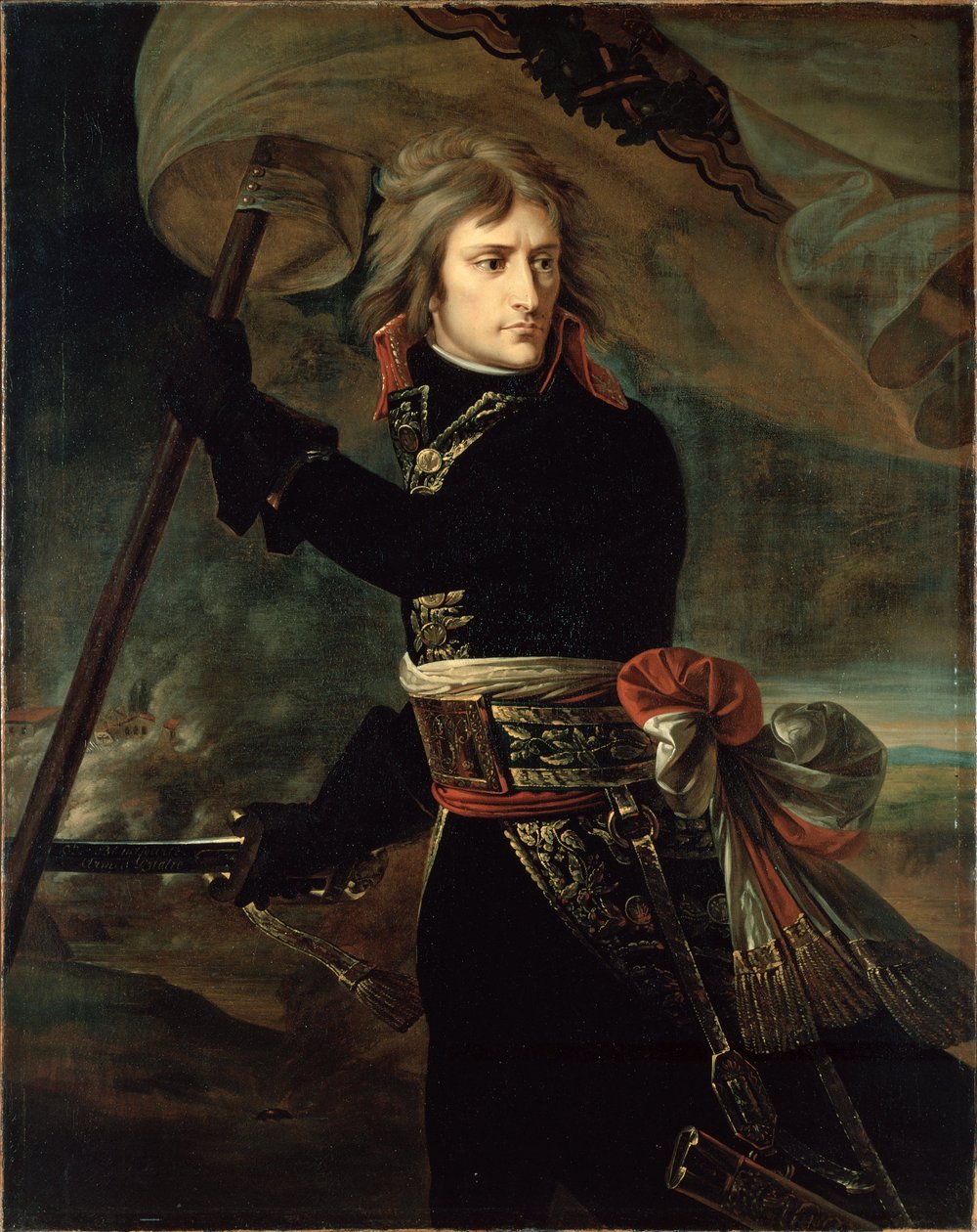 フランス語：Napoléon Bonaparte au pont d