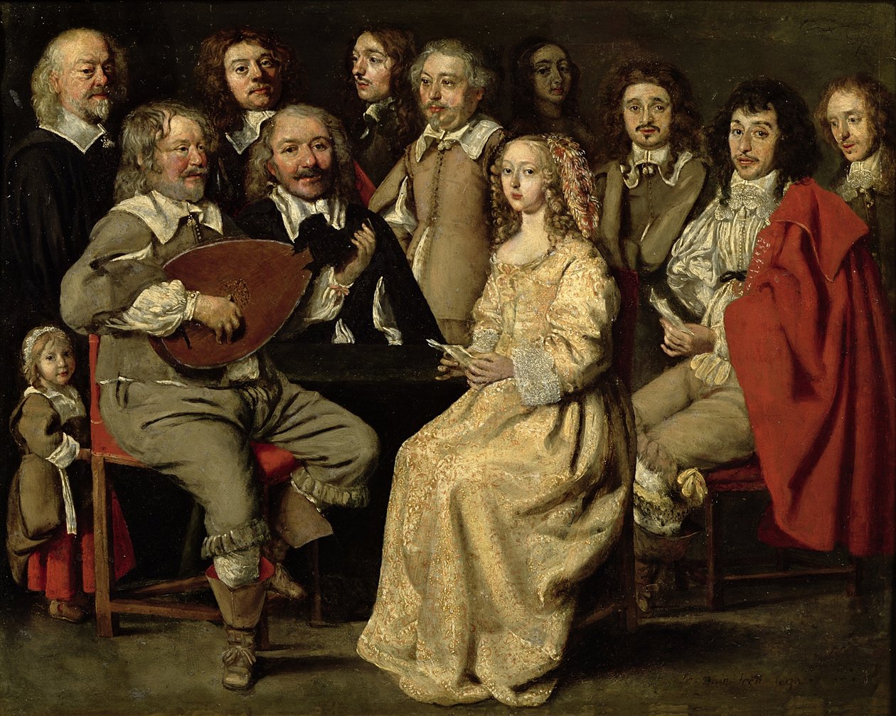 フランス語：Réunion musicale（ミュージカル・レユニオン、別名Réunion de famille ミュージカル・レユニオン・ド・ファミリー 作： アントワーヌ・ル・ナン