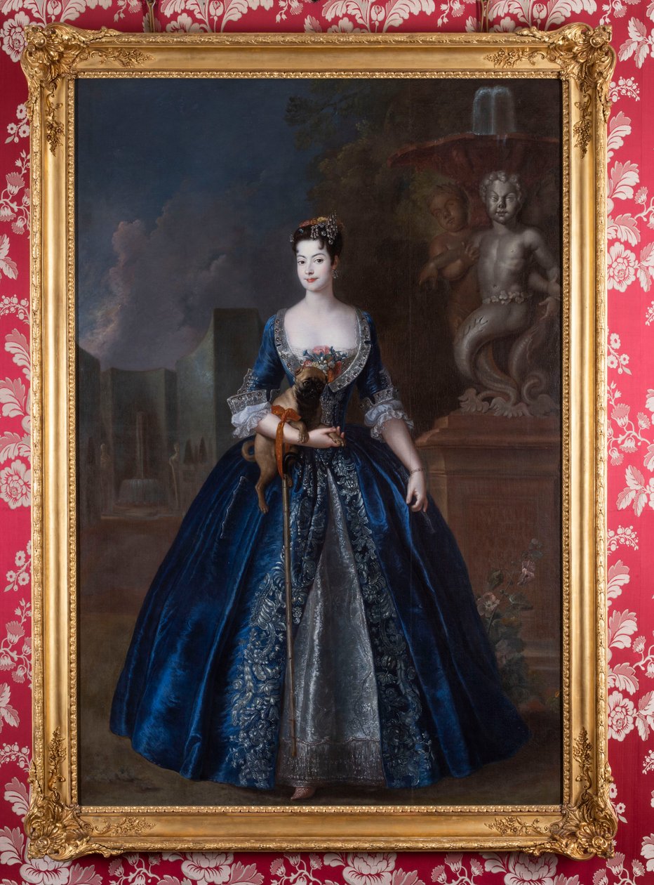 アンナ・オルゼルスカ（1707-1769年） 作： アントワーヌ・ペーネ