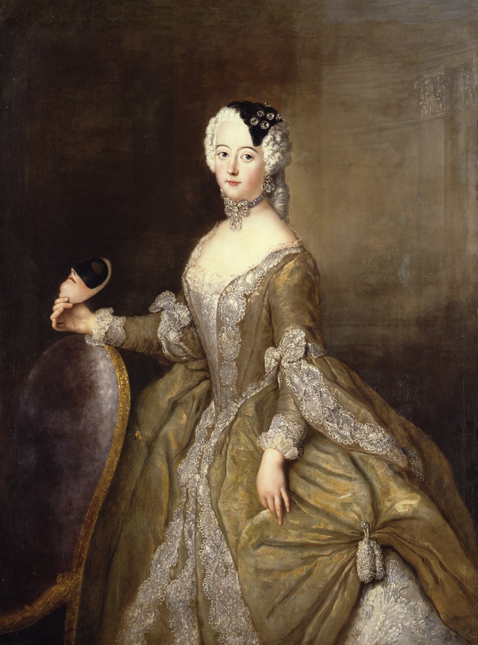 プロイセン王女ルイーゼ・ウルリーケ（1720-1782） 作： アントワーヌ・ペーネ