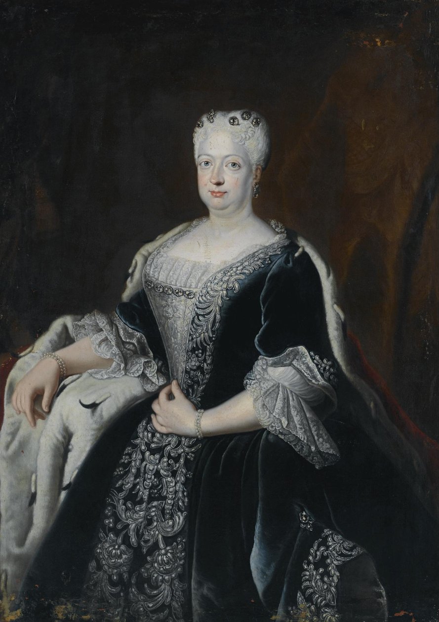 ハノーバーのソフィア・ドロテア 1687-1757、プロイセンの王妃 作： アントワーヌ・ペーネ学校