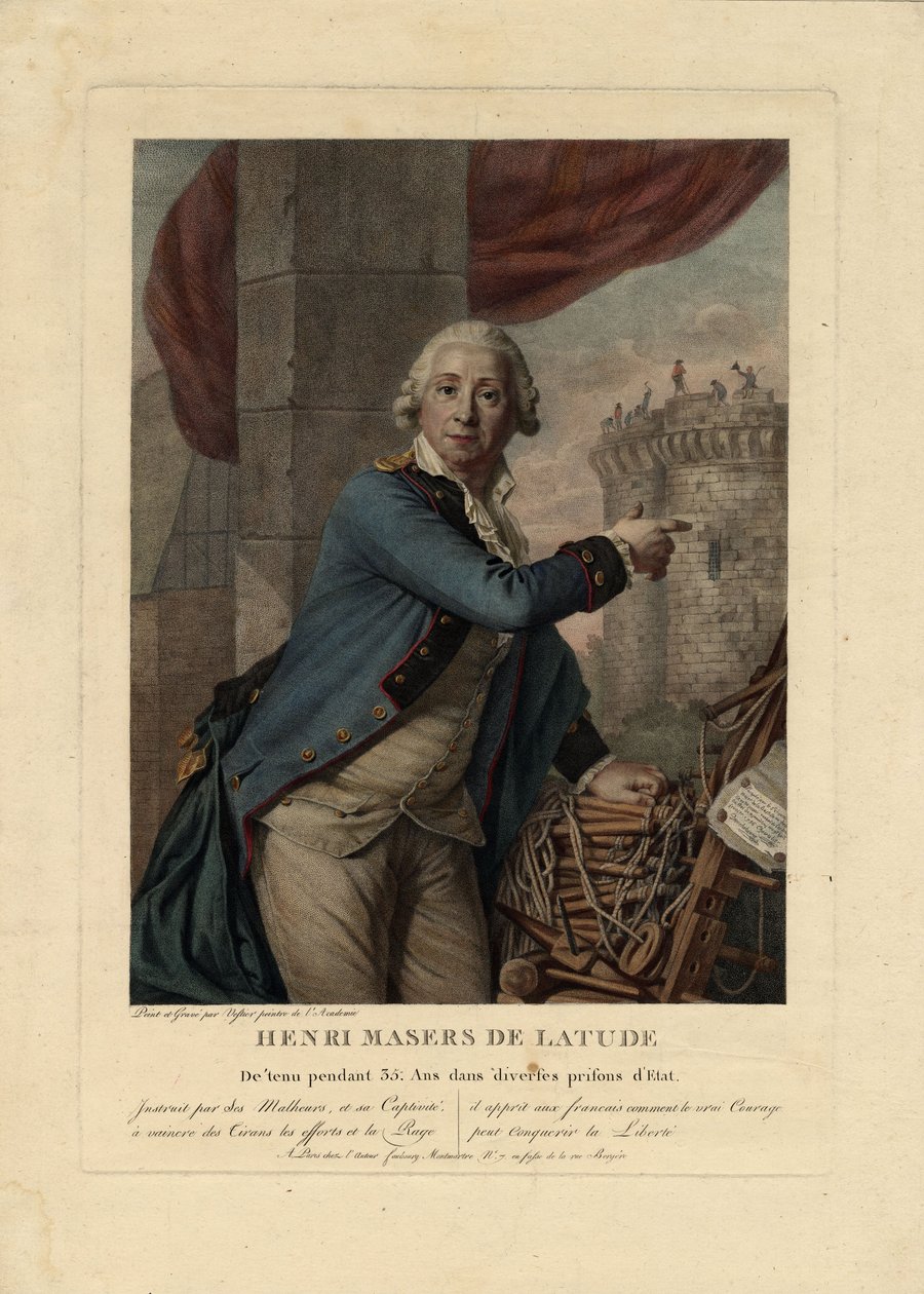 アンリ・マザー・ド・ラトゥドの肖像1725-1805、1790 作： アントワーヌ・ベスティエ