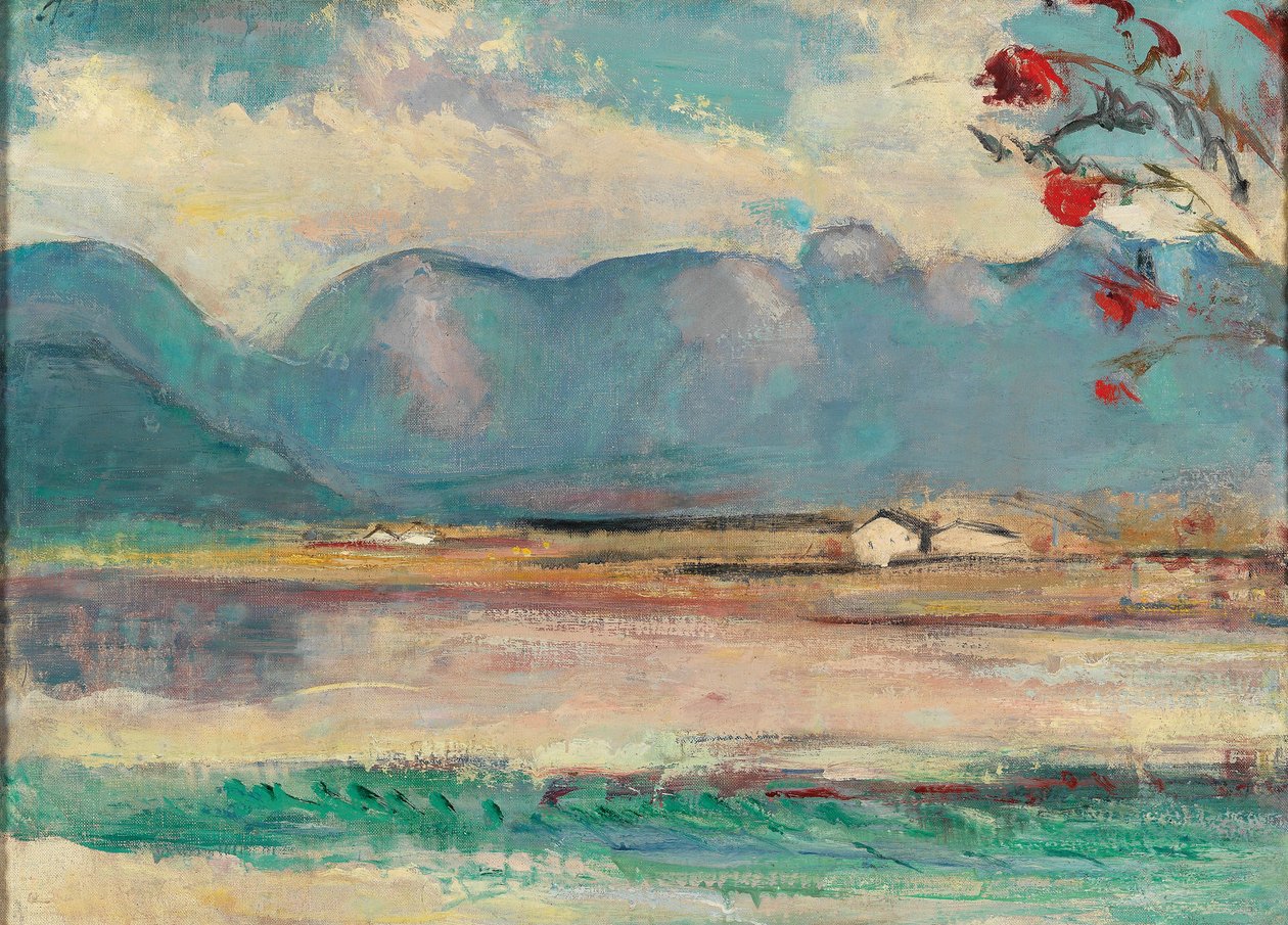 Pinzgau Landscape with the Steinernes Meer, around 1916 作： アントン・ファイスタウアー