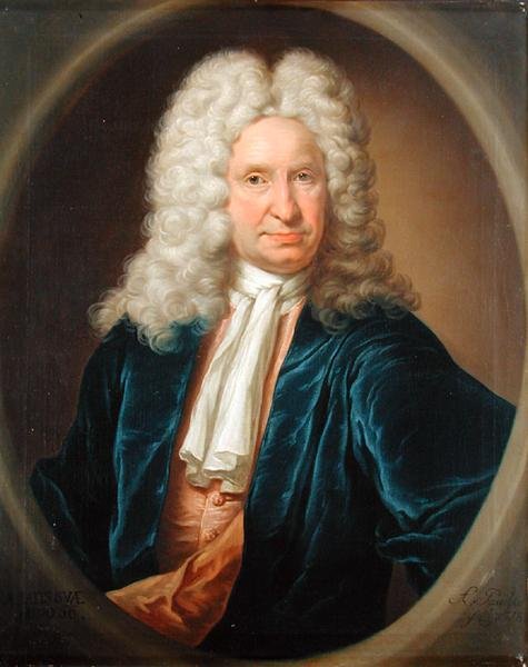 マティアス・ルートケンの肖像（1652-1722）、1718（179059も参照） 作： アントン・ポールセン