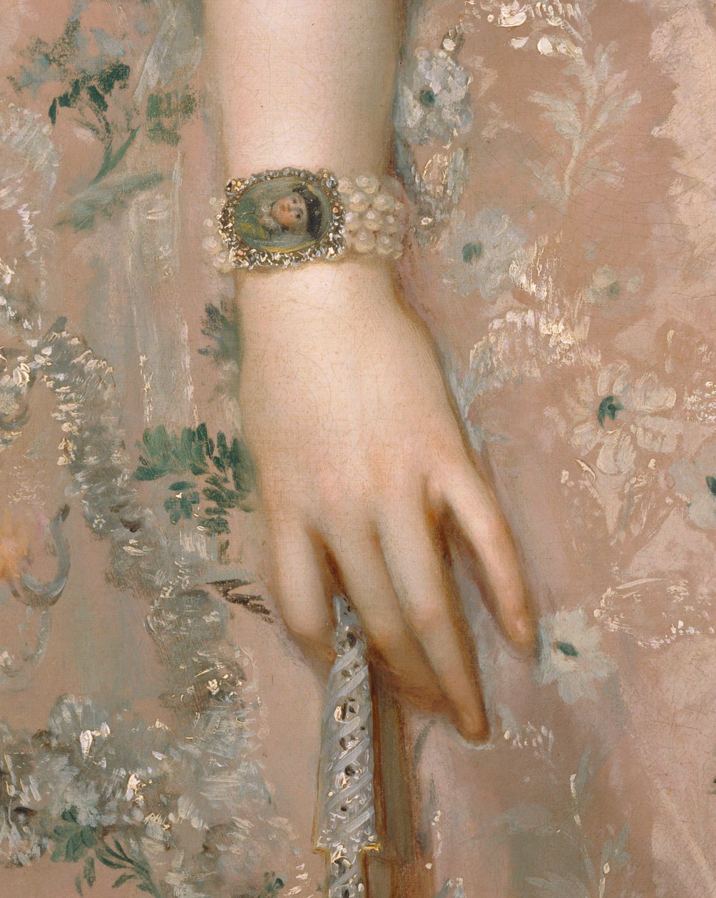 マリールイーズ・ド・パルム、従兄弟の妻... 作： アントン・ラファエル (attr. to) Mengs