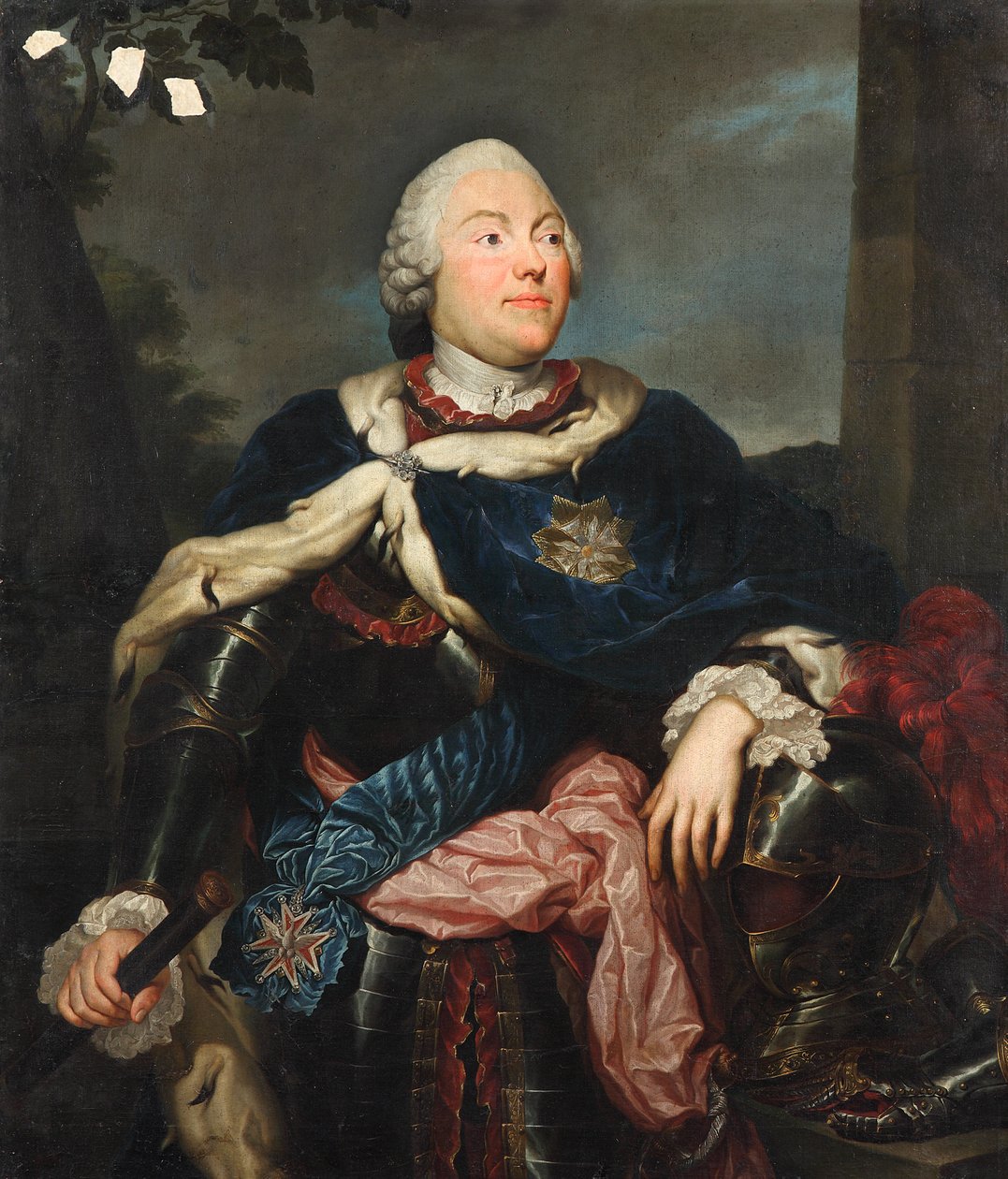 ザクセン選帝侯世子フリードリヒ・クリスティアン（1722-1763） 作： アントン・ラファエル・メングス