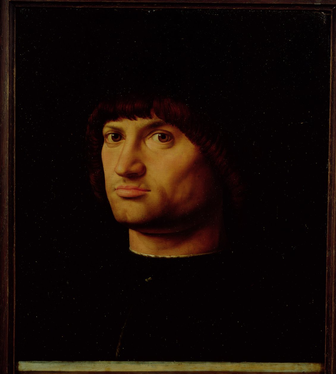 コンドッティエール、1475 作： アントネロ・ダ・メッシーナ