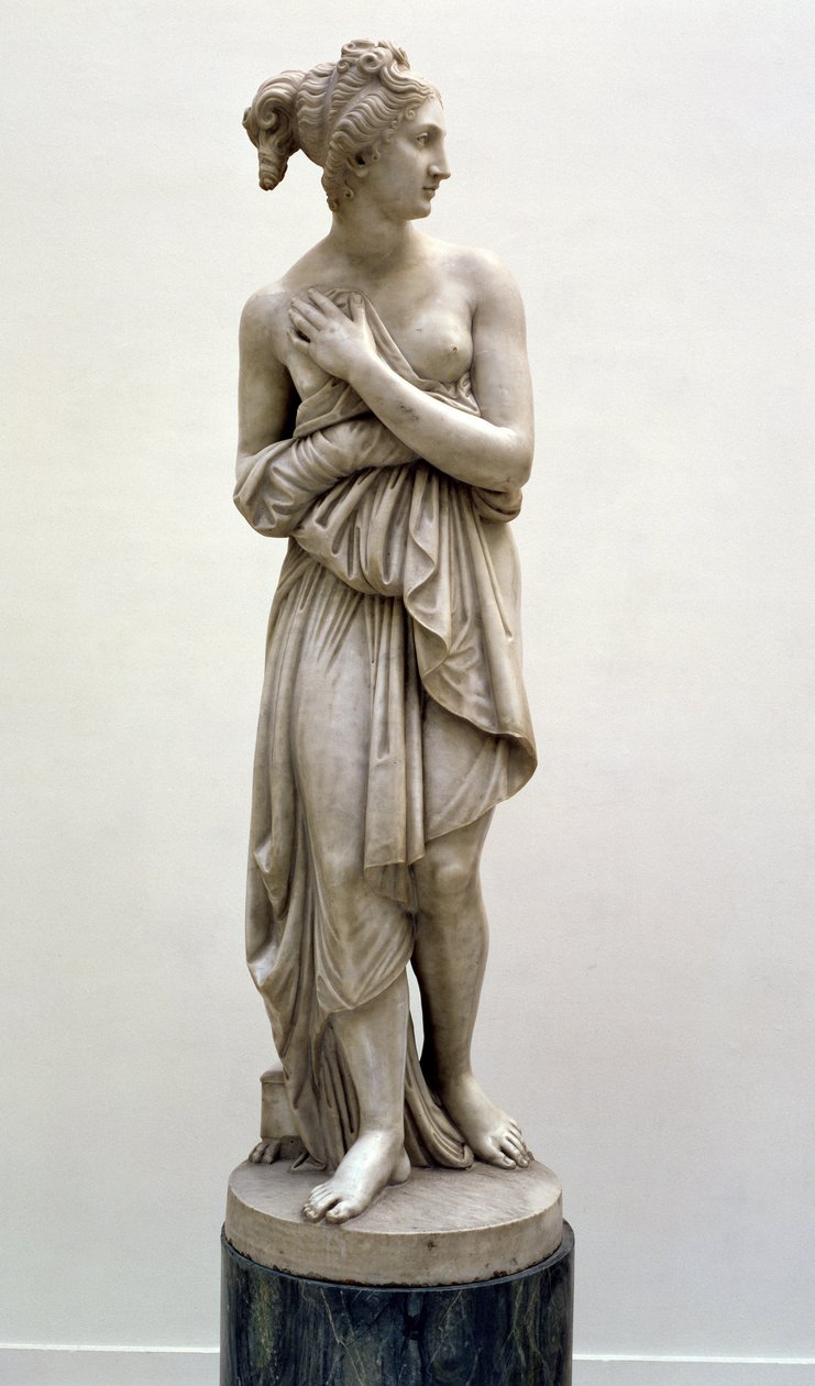 ヴィーナスイタリカ、1822年頃（大理石） 作： アントニオ・カノーヴァ