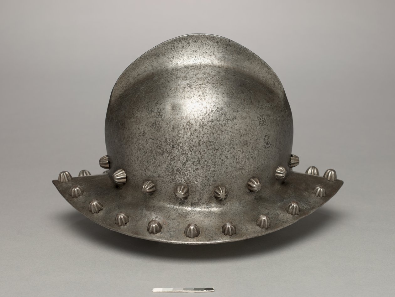 ウォーハット、またはケトルハット、c.1475-1500（鋼） 作： アントニオ（のワークショップ）ミッサーリア