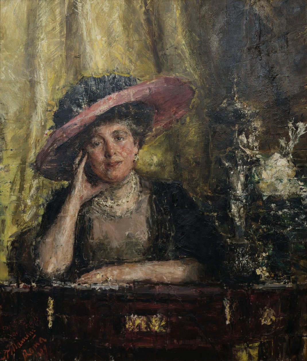 レディ・フィリップス、1909年。 作： アントニオ・マンシーニ