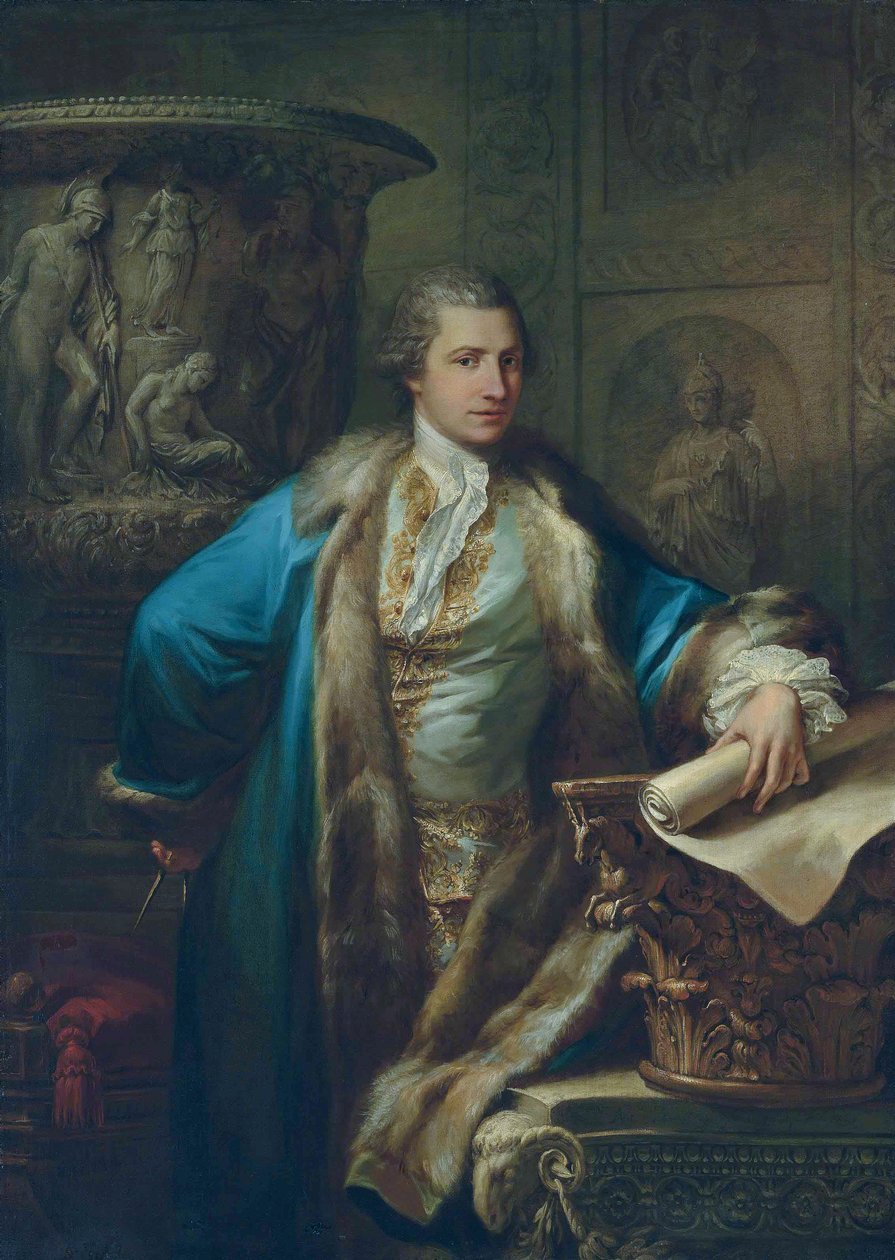 ジェームズ・アダム（1732-1794）、アントニオ・ズッキ作 作： アントニオ・ズッキ