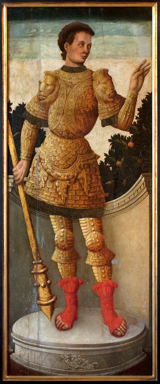アフリカのスキピオ（Publius Cornelius Scipio Africanus、紀元前235～183年 作： アントニオダネグロポンテ