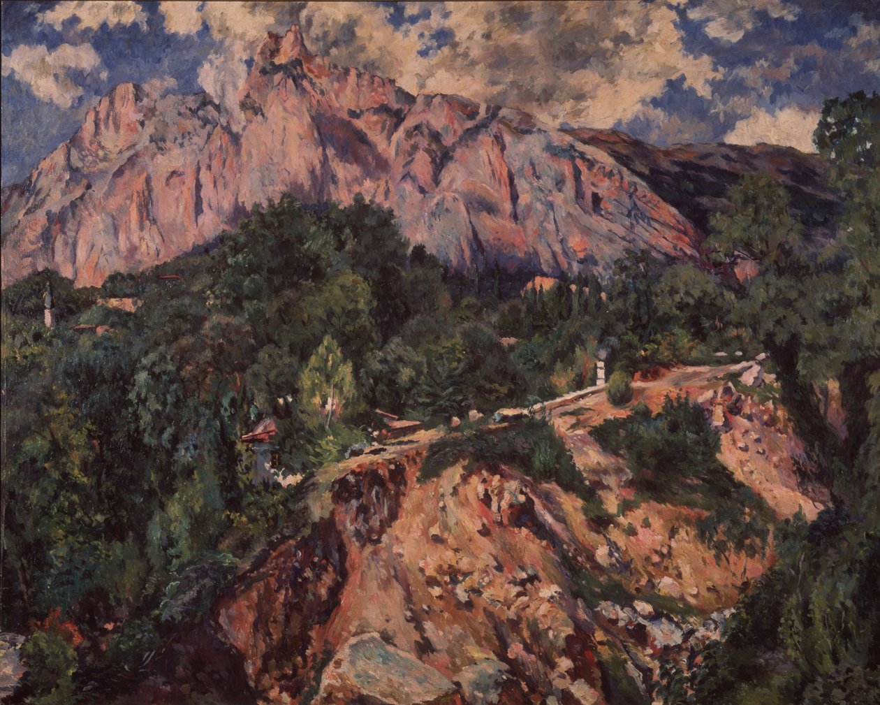アイ・ペトリ山、1926年 作： Aristarkh Vasilyevich Lentulov