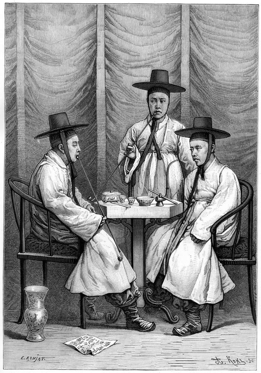 韓国語、1895年。 作： アーマンド・コール